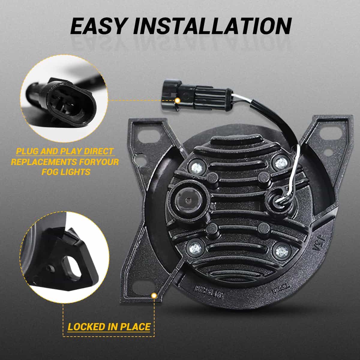 Luces Antiniebla LED de Montaje Hpdmauto para Peterbilt 579 - Imagen 7