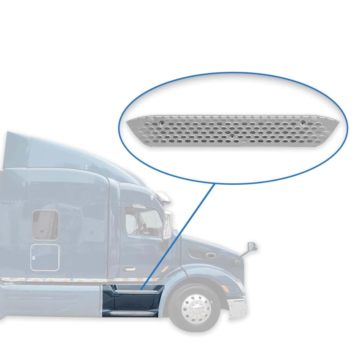 Paso de carenado delantero para camiones Peterbilt 579 - Imagen 4