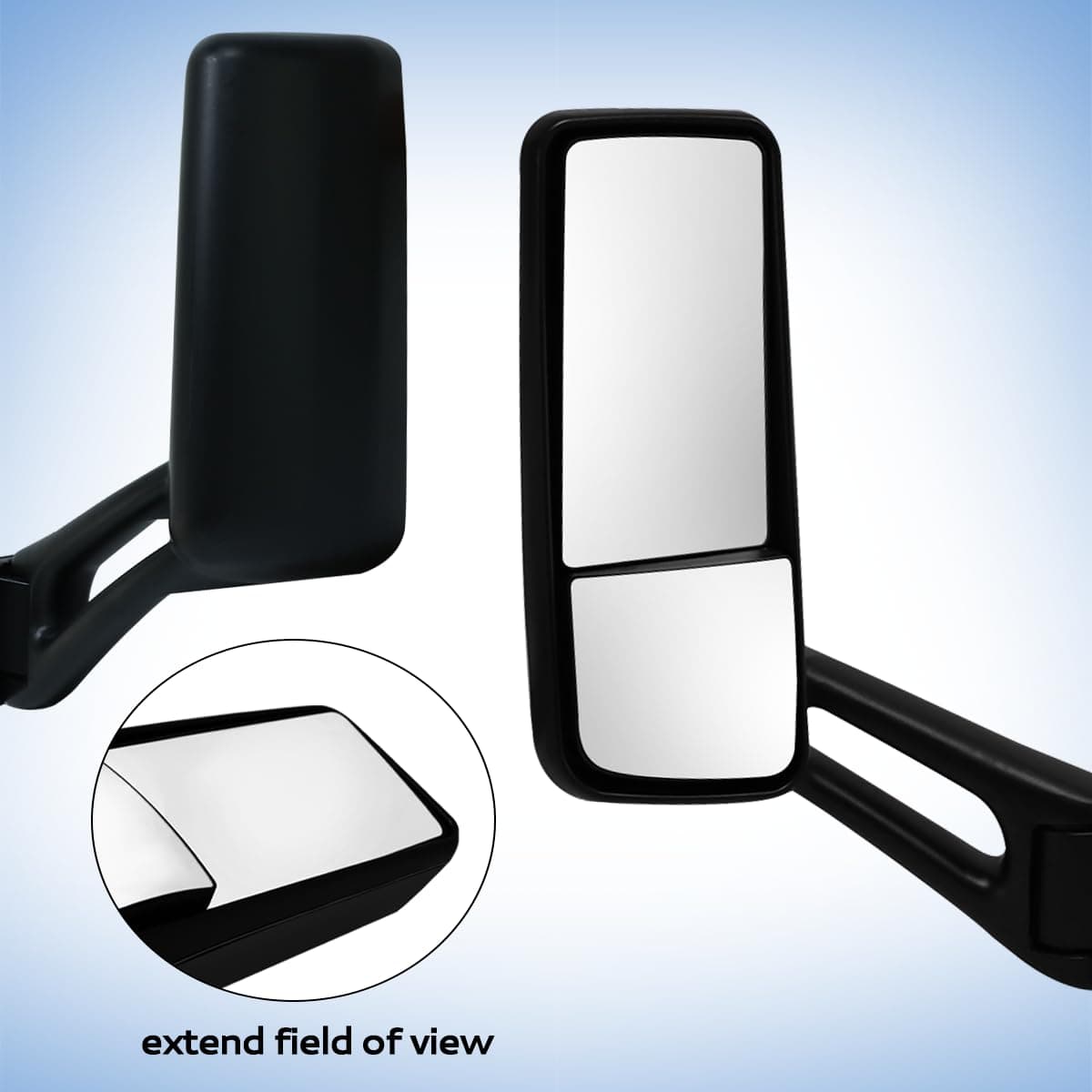 Espejo de puerta negro para camión Peterbilt 579 de - Imagen 3