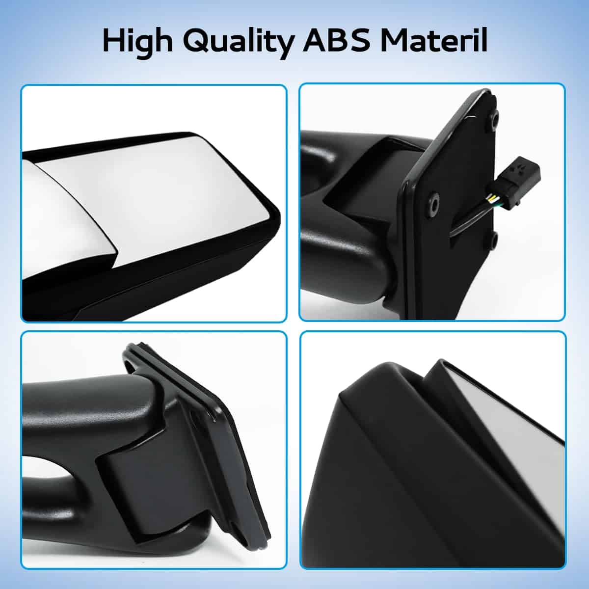 Espejo de puerta negro para camión Peterbilt 579 de - Imagen 4