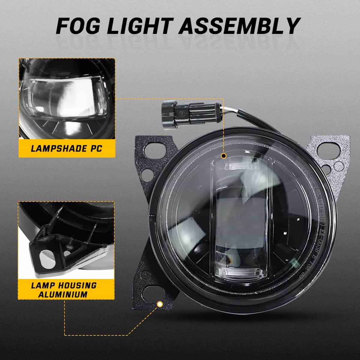 Hpdmauto Assembly de Luces Antiniebla LED para Peterbilt - Imagen 3