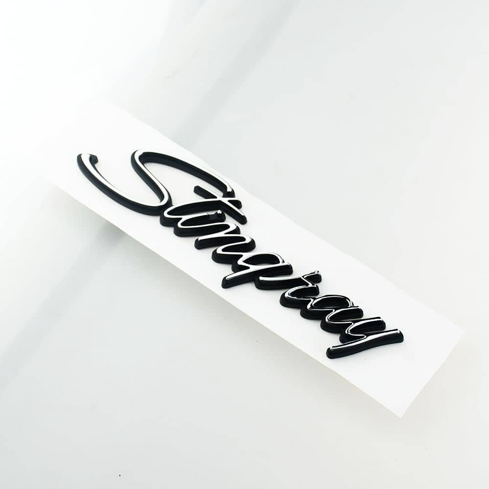 Emblemas de Raya 3D para El Par Frontal de Reemplazo de - Imagen 5