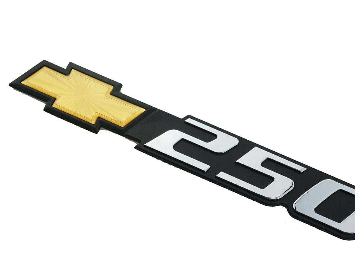 2Pcs 2500 HD Bowtie Emblems Calcomanía delantera y lateral - Imagen 6