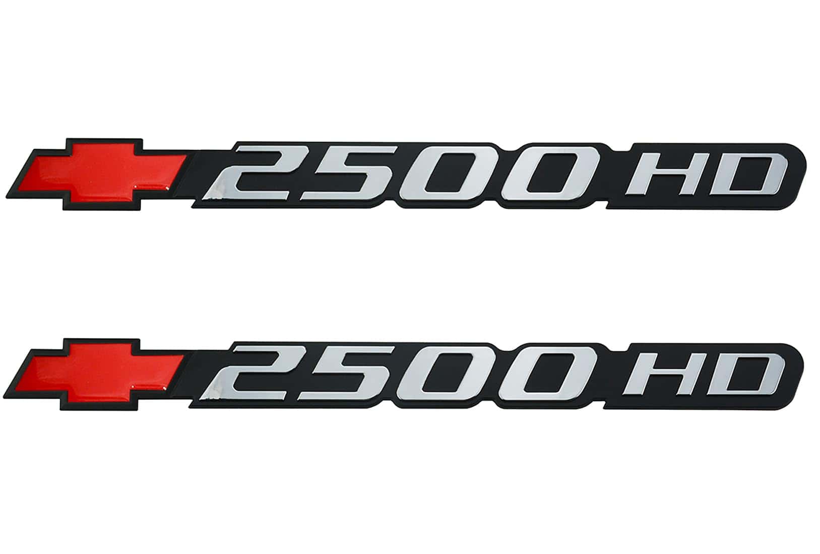 2Pcs 2500 HD Emblemas de Bowtie para Frente y Puerta