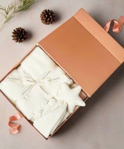 Manta de bebé de algodón orgánico certificado GOTS para