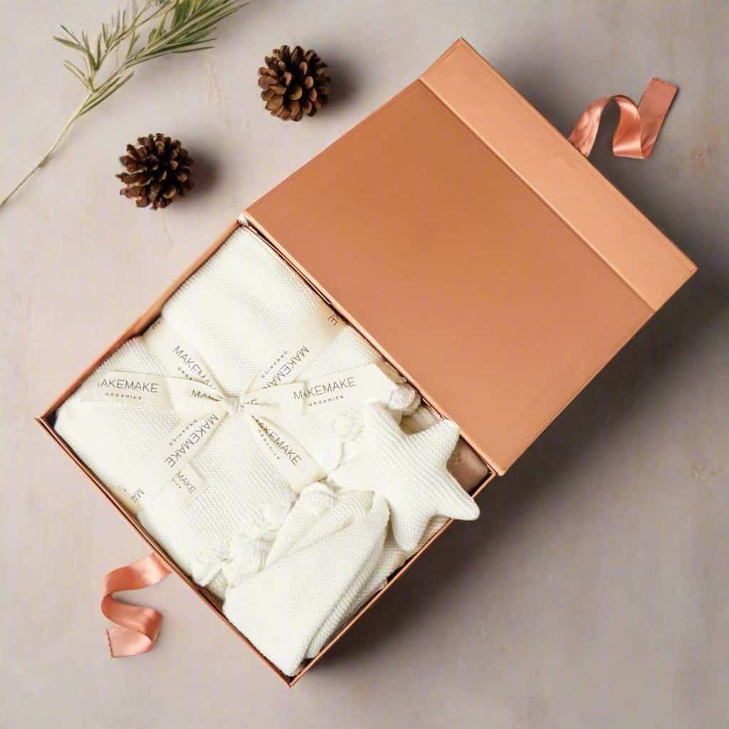 Manta de bebé de algodón orgánico certificado GOTS para