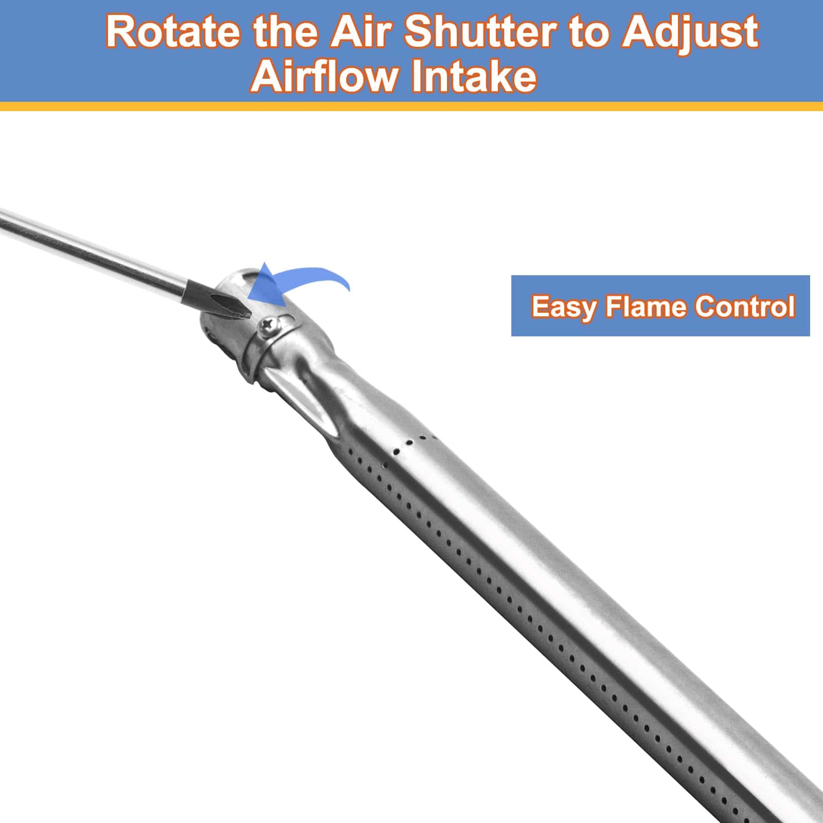 Repuesto de Quemador para Parrilla Derurizy 15 3/4" para - Imagen 5