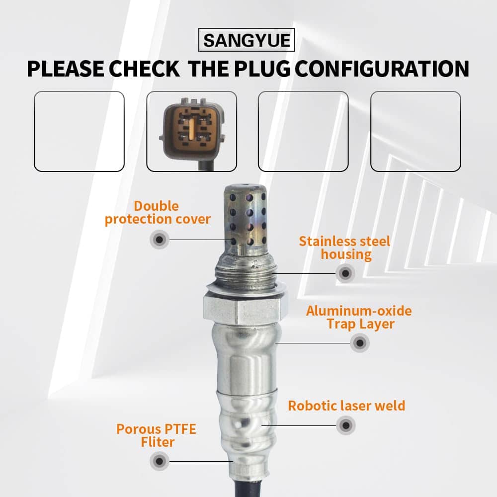 Sensor de oxígeno O2 upstream Sangyue 1 para Mazda RX-8 R2 - Imagen 3