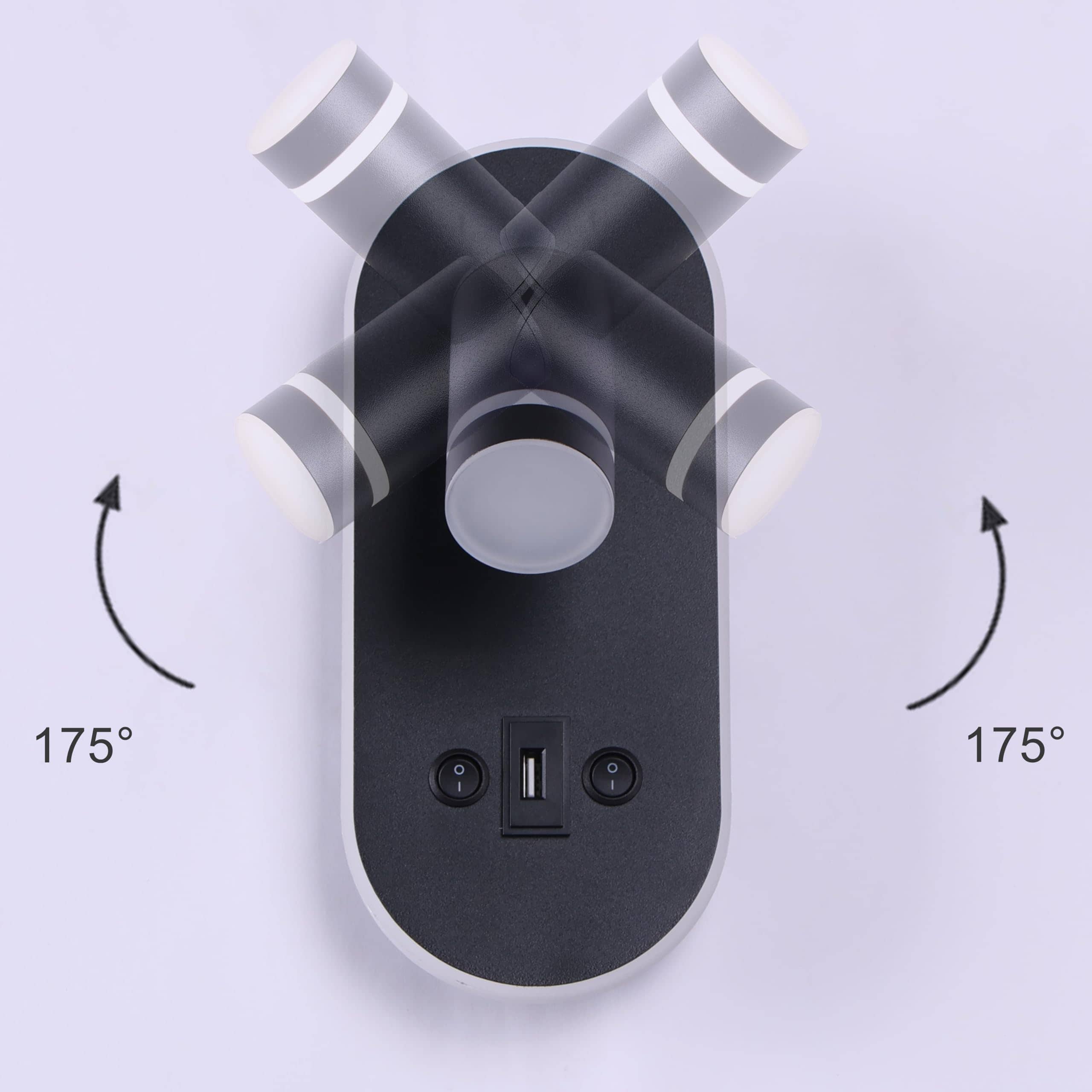 Lámpara de Pared LED para RV Volcode con Interruptor ON/OFF - Imagen 6