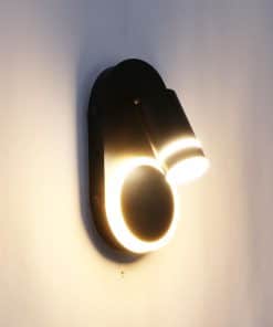 Luz de Pared para RV Volcode con Foco Ajustable y Luz de