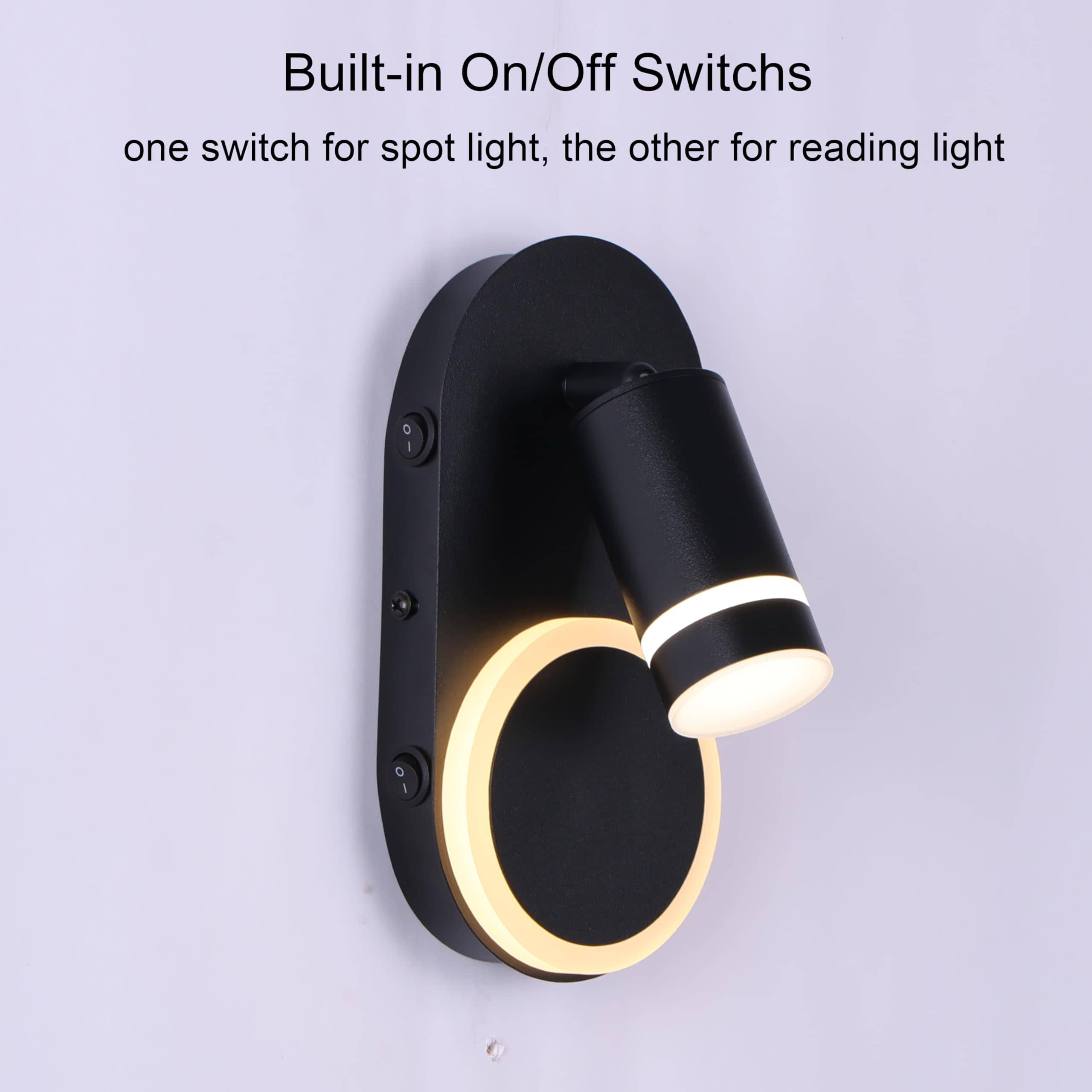 Luz de Pared para RV Volcode con Foco Ajustable y Luz de - Imagen 8