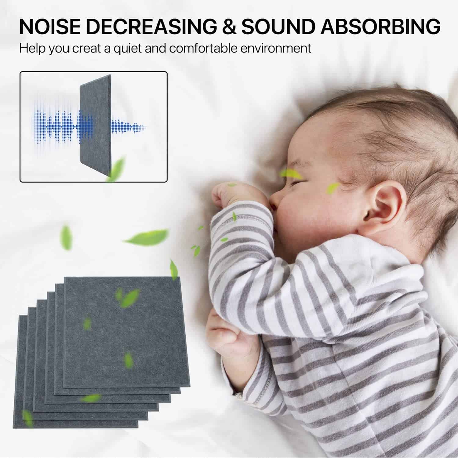 Paneles de Pared Insonorizantes, Kuchoow Paneles Acústicos - Imagen 4