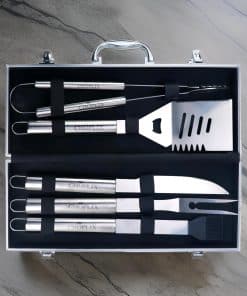 Set de Herramientas de Barbacoa Portátil BBQMaster Elite 5