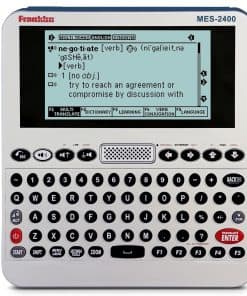 Diccionario Electrónico Franklin MES-2400 Inglés -