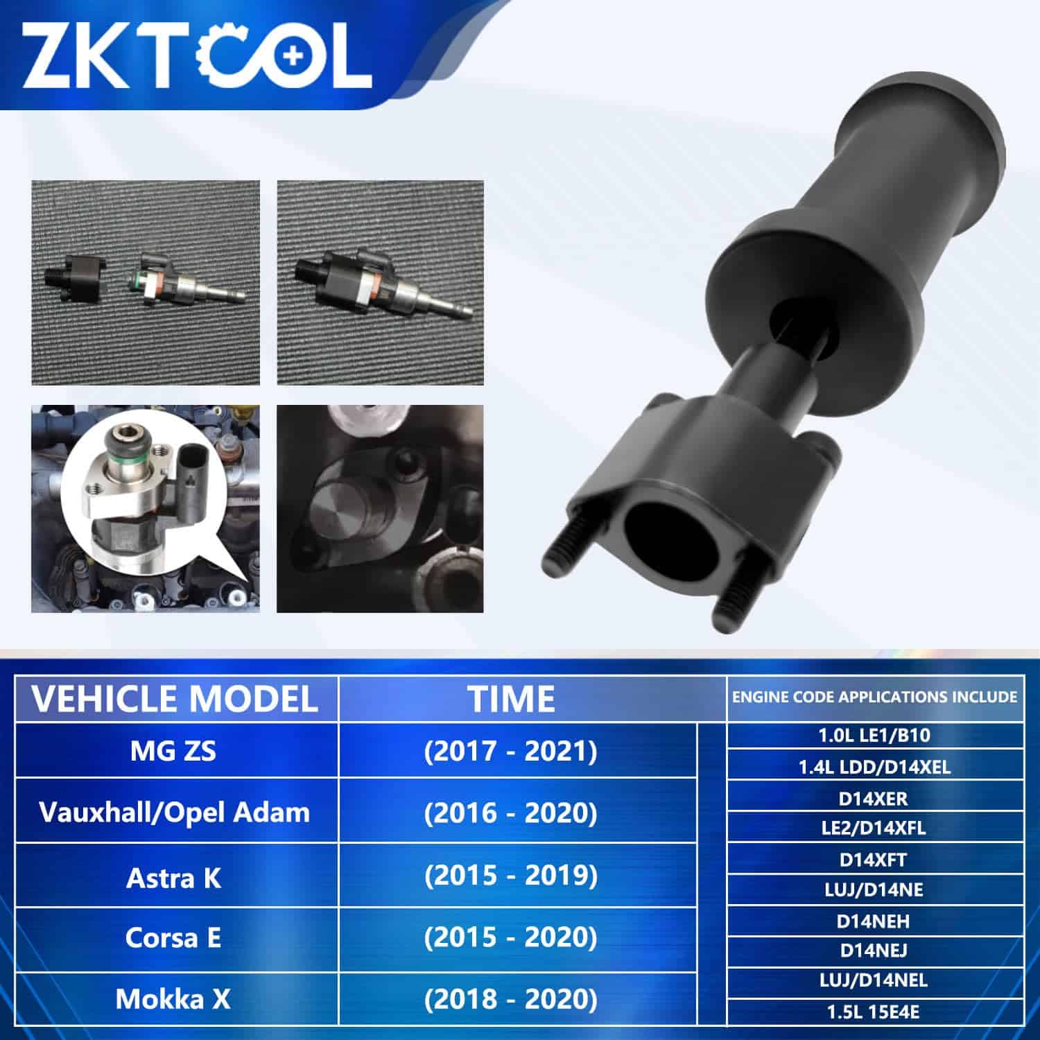 Herramienta de Extracción de Inyectores de Combustible - Imagen 3