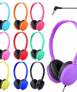 25 Pack de Audífonos para Niños TJZXGUI para Escuela -