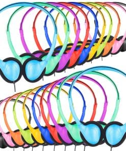 Audífonos de Aula ZNXZXP a Granel, Paquete de 15 para Niños