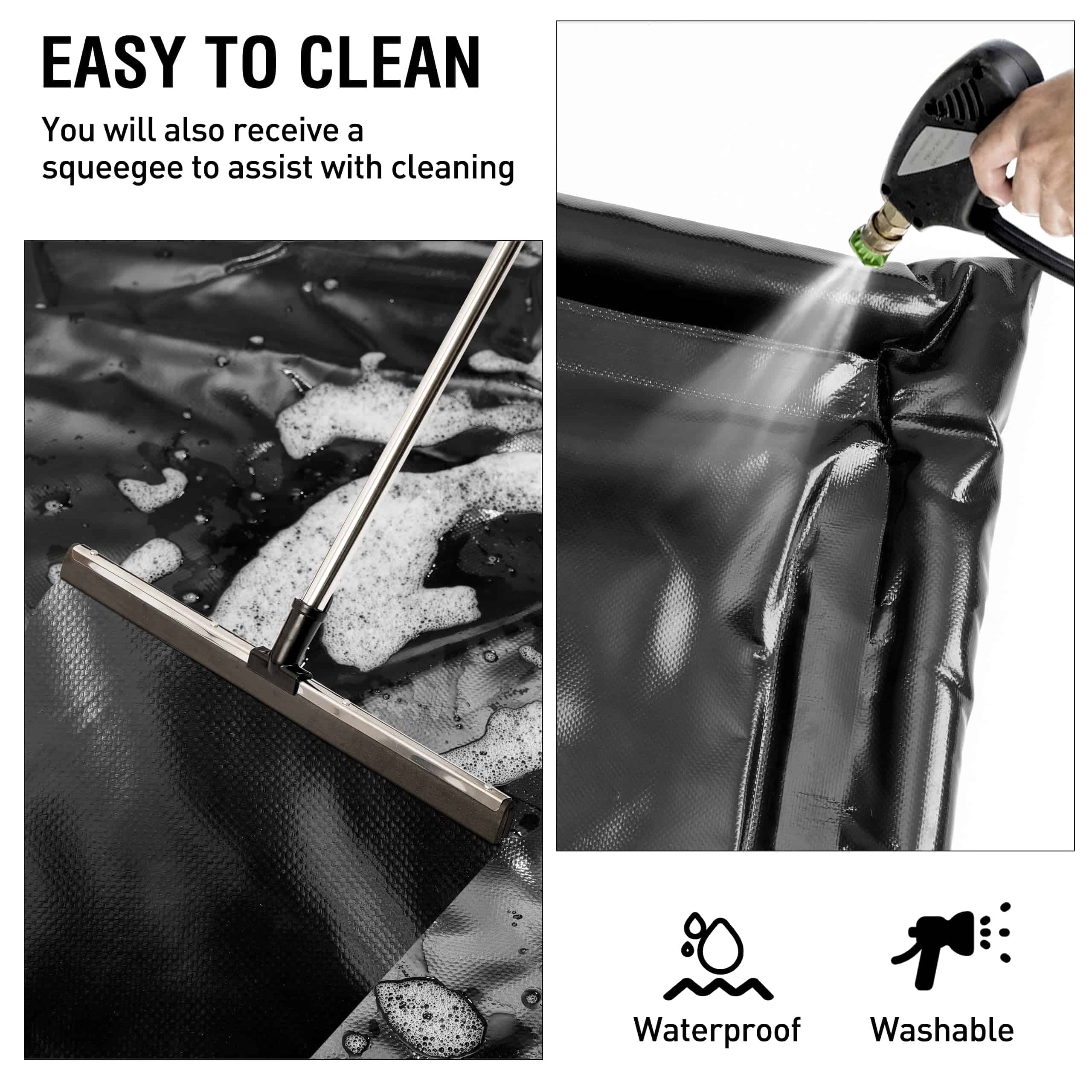 Tapete de Caucho para Piso de Garaje Huatean Home, (7'9" x - Imagen 5