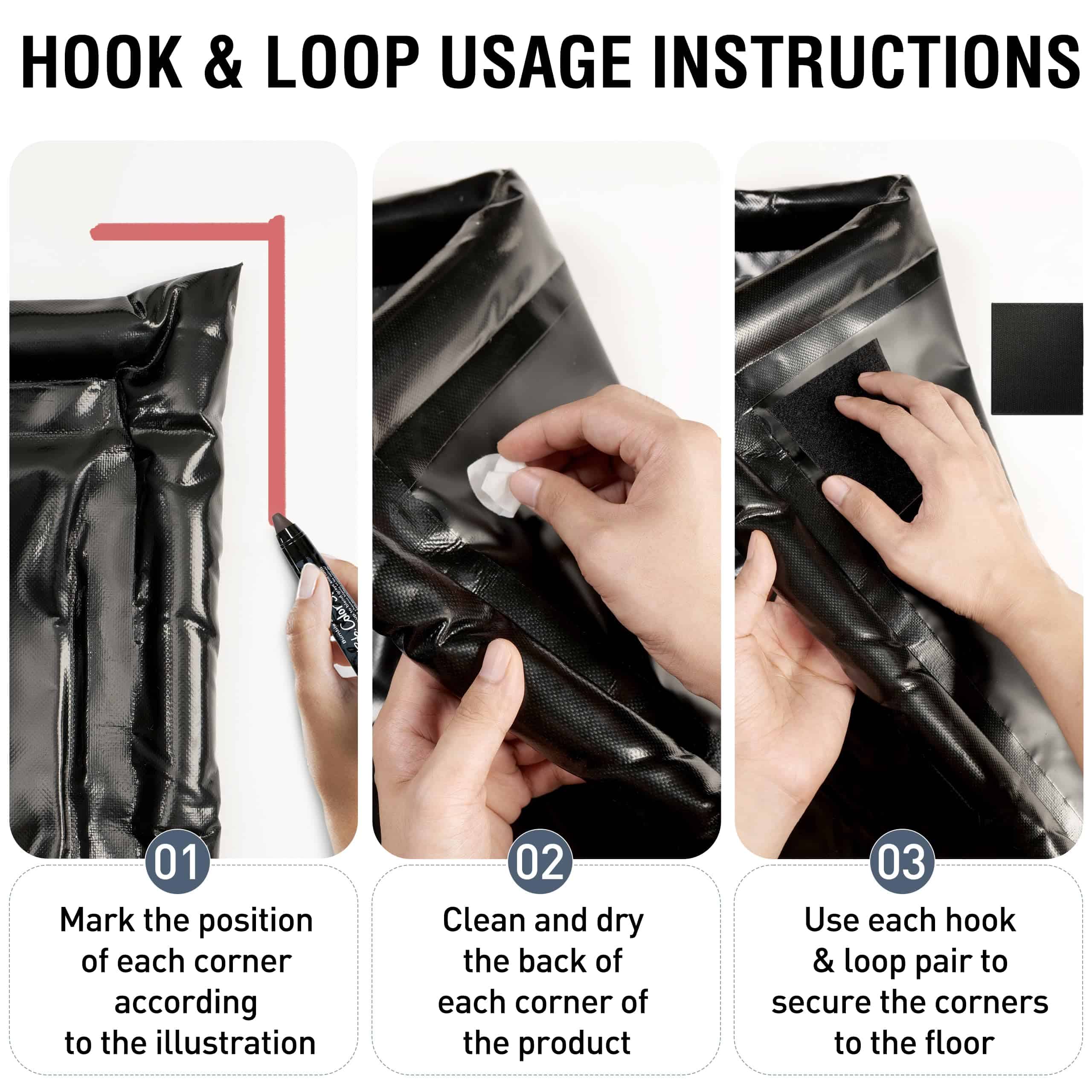 Tapete de Caucho para Piso de Garaje Huatean Home, (7'9" x - Imagen 7