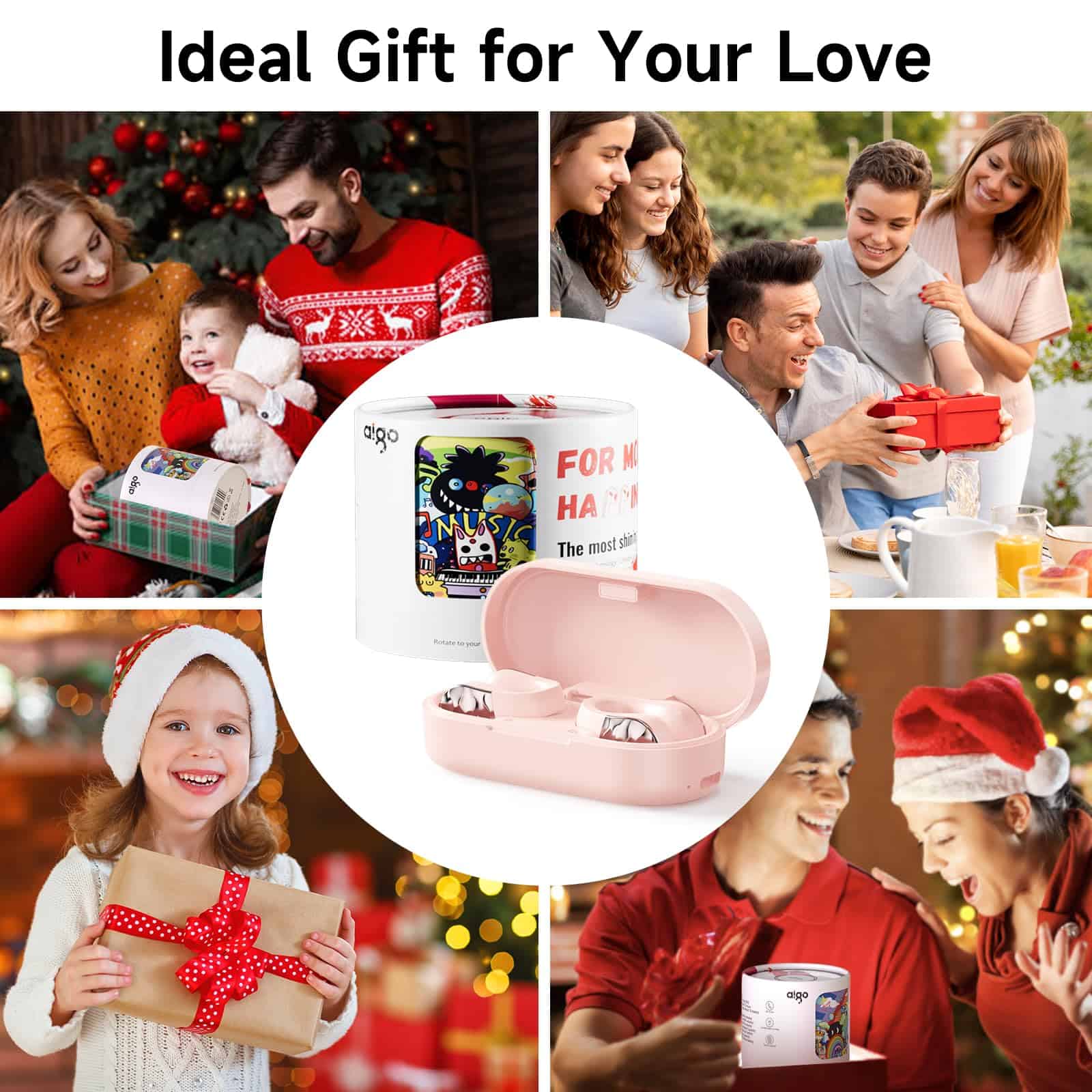 Audífono Inalámbrico aigo Bluetooth, Clip de Oído Abierto, - Imagen 3