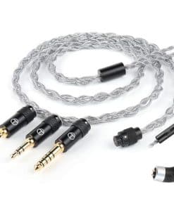 Cable de auriculares FAAEAL TRN Sea Serpent -Plata Gris