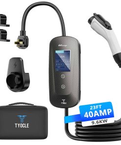 Cargador de Nivel 2 Portátil 2025 Nuevo (40A, 240V, NEMA