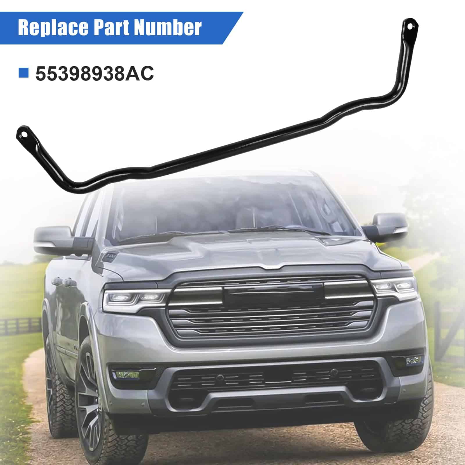 Barra estabilizadora de suspensión delantera 55398938AC - Imagen 3