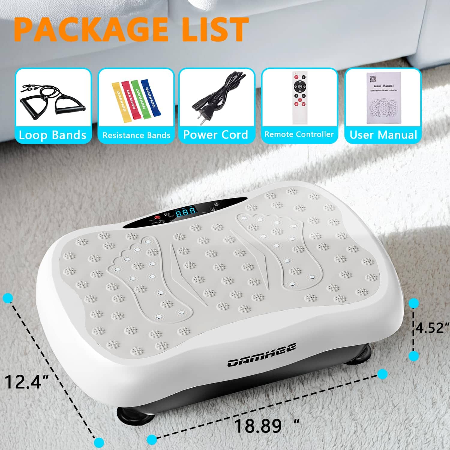 Máquina de Ejercicio Plataforma Vibratoria, Tabla de - Imagen 8