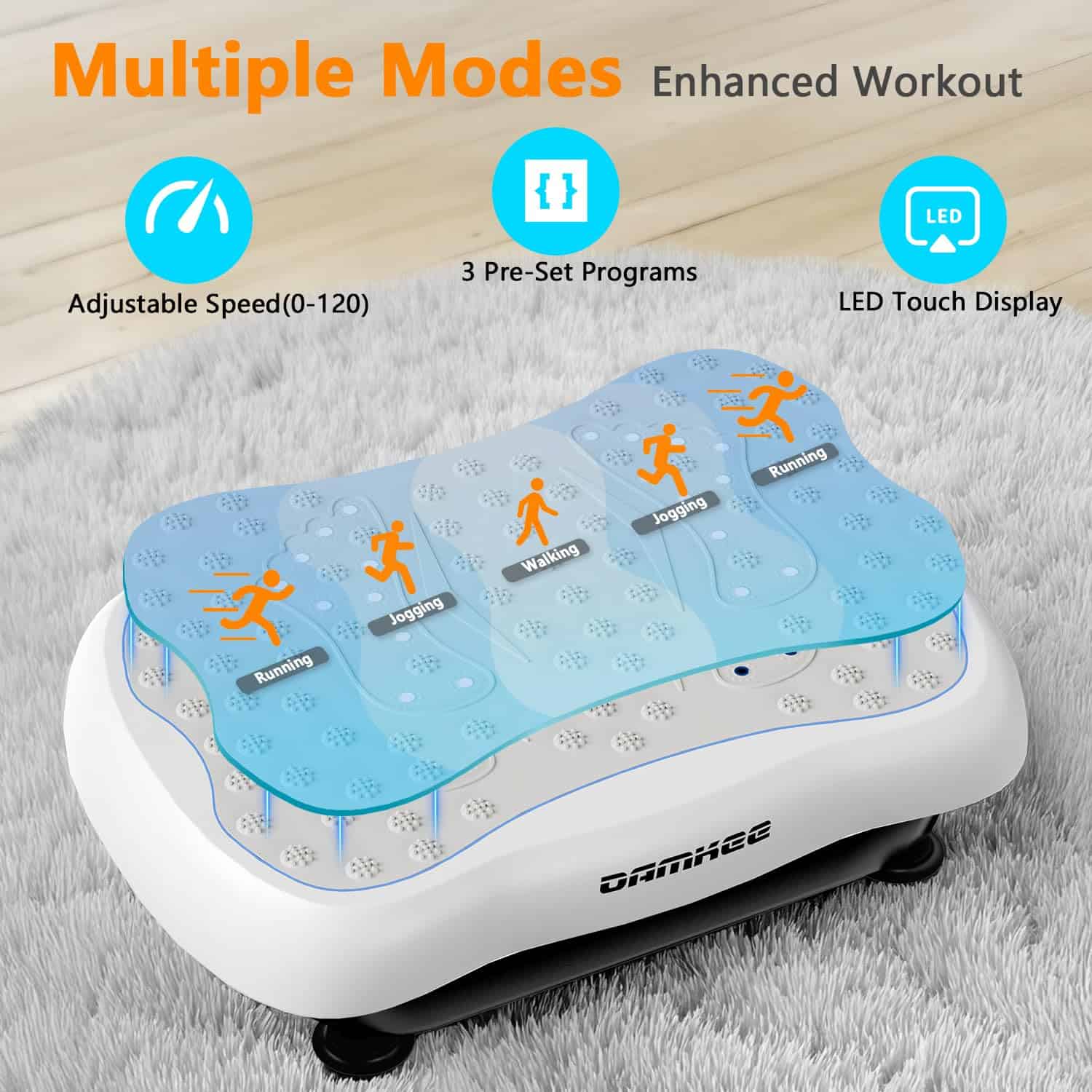 Máquina de Ejercicio Plataforma Vibratoria, Tabla de - Imagen 9