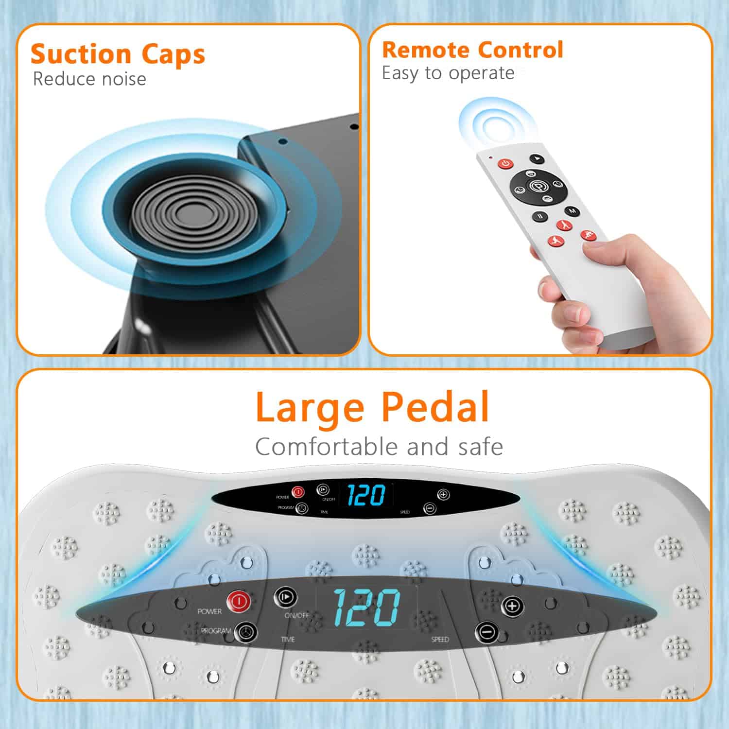 Máquina de Ejercicio Plataforma Vibratoria, Tabla de - Imagen 7