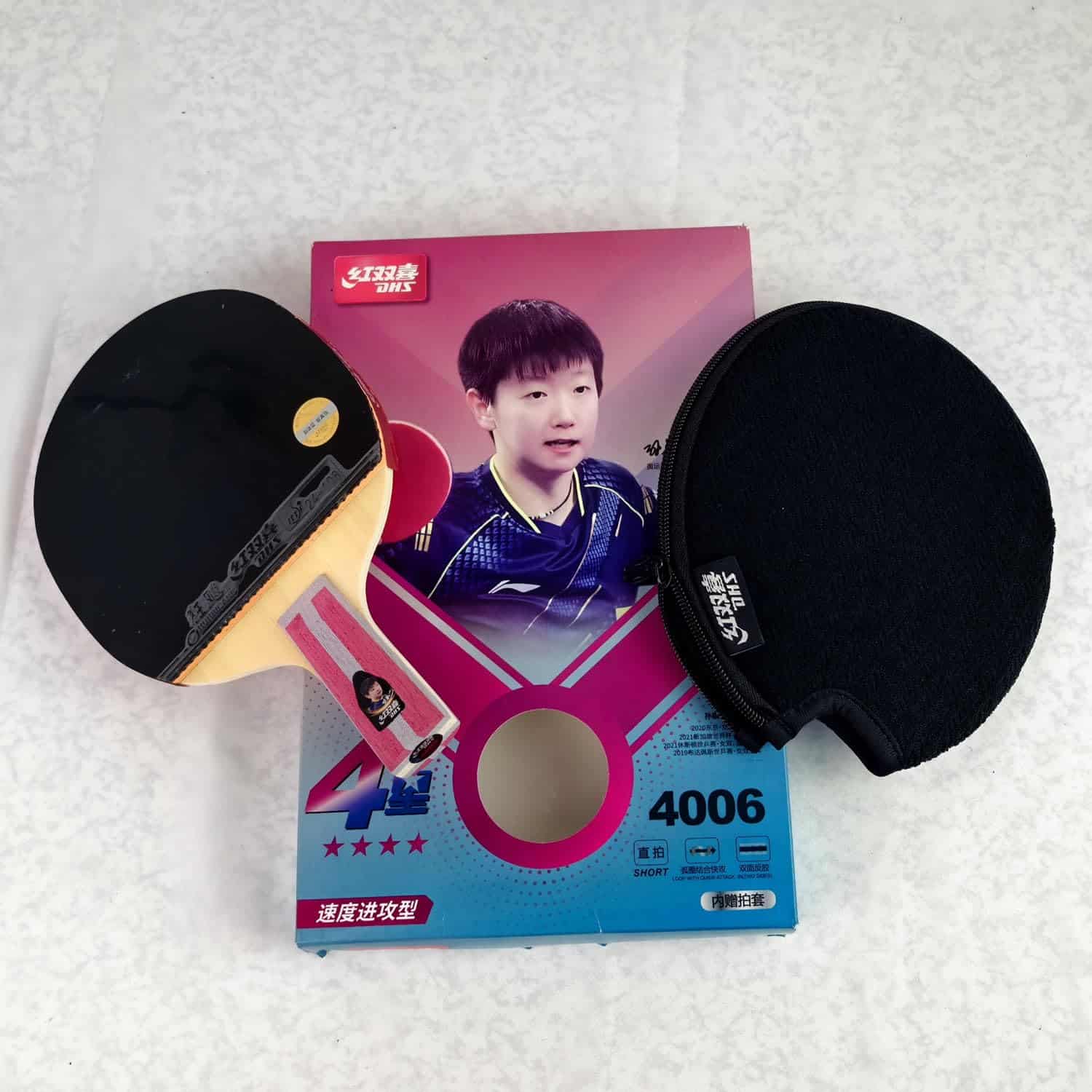 Raquetas de Tenis de Mesa Kepitc 4-9 Estrellas, Palas de