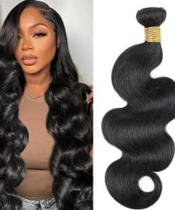 Cabello Humano 12A Brazileño Onda del Cuerpo 22 pulgadas