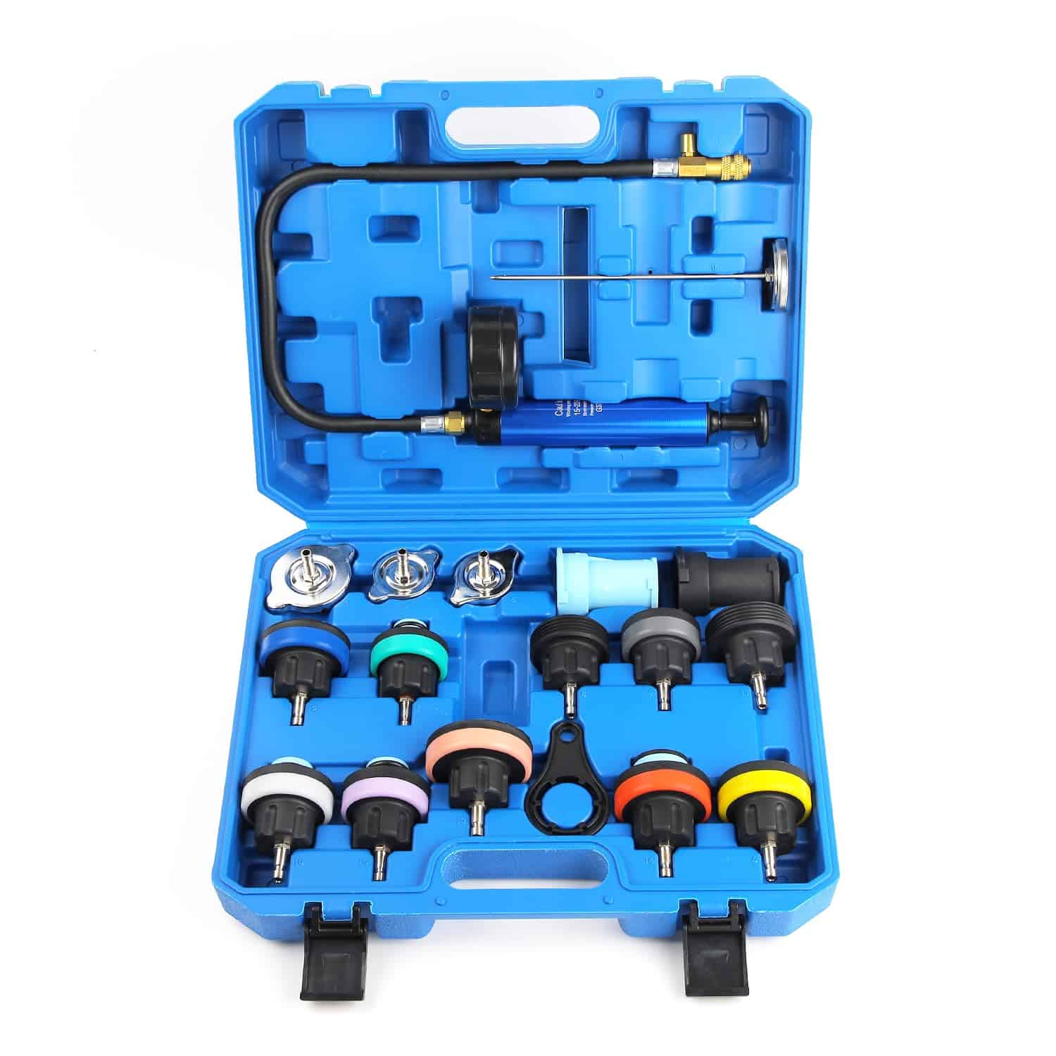 Kit de Prueba de Presión del Radiador Universal 18 Piezas