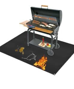 Tapete para parrilla exterior, 60 x 48 pulgadas Doble cara