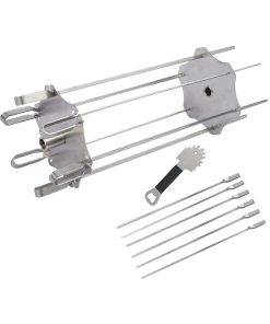 Juego de Brochetas para Parrilla Rotisserie Kebab B1bee �