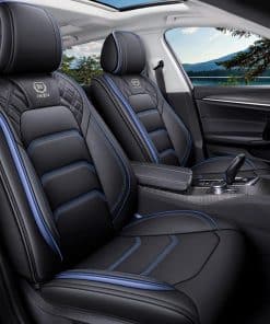 Cubiertas de Asiento de Cuero INZU Cómodas para Auto,