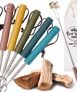 Palitos para Malvaviscos | Juego de 6 Palitos para Asar