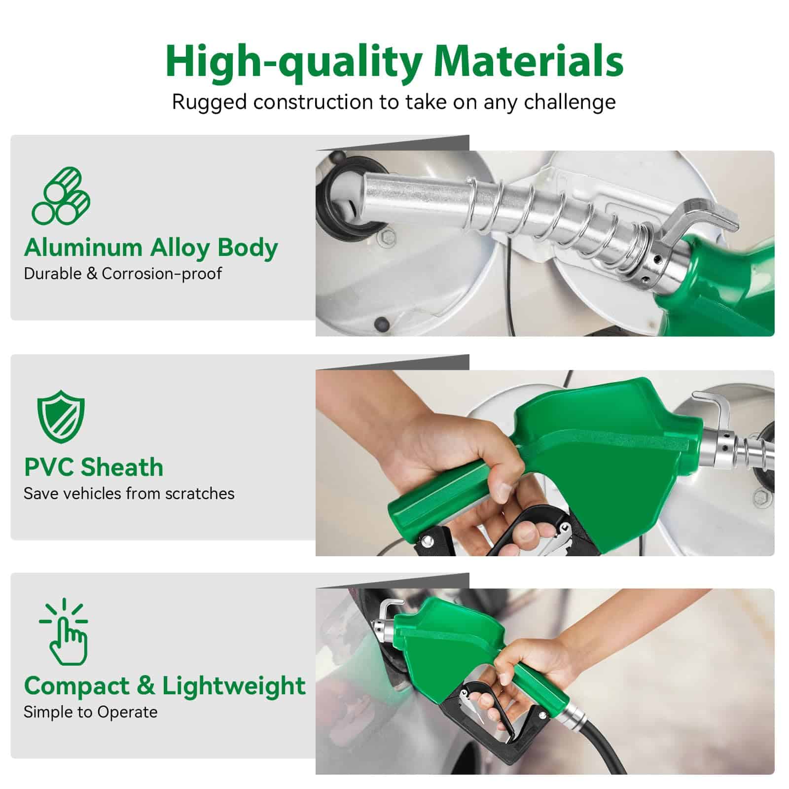 Boquilla de Combustible Automática de 3/4" pulgada NPT, - Imagen 6