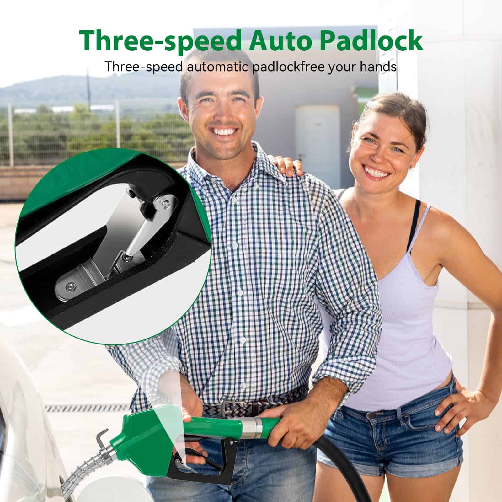 Boquilla de Combustible Automática de 3/4" pulgada NPT, - Imagen 4