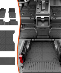 Alfombra Powoq Compatible con 2024 2025 Toyota Tacoma