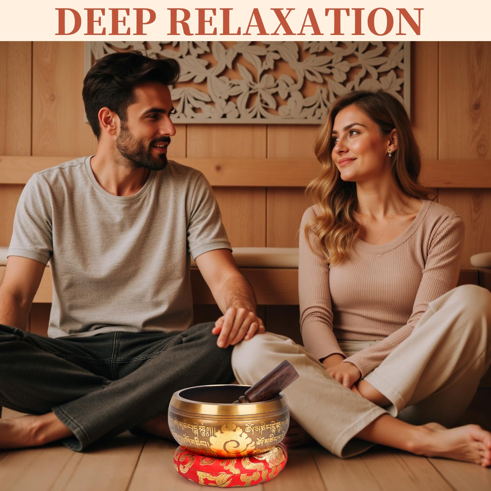 AKLOT HandMade Meditation Singing Bowl: Juego de Cuenco - Imagen 8