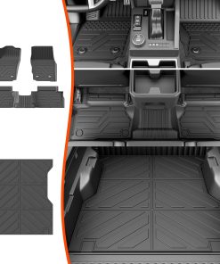 powoq 5FT Truck Bed Mat Floor Mat Compatible with 2024 2025