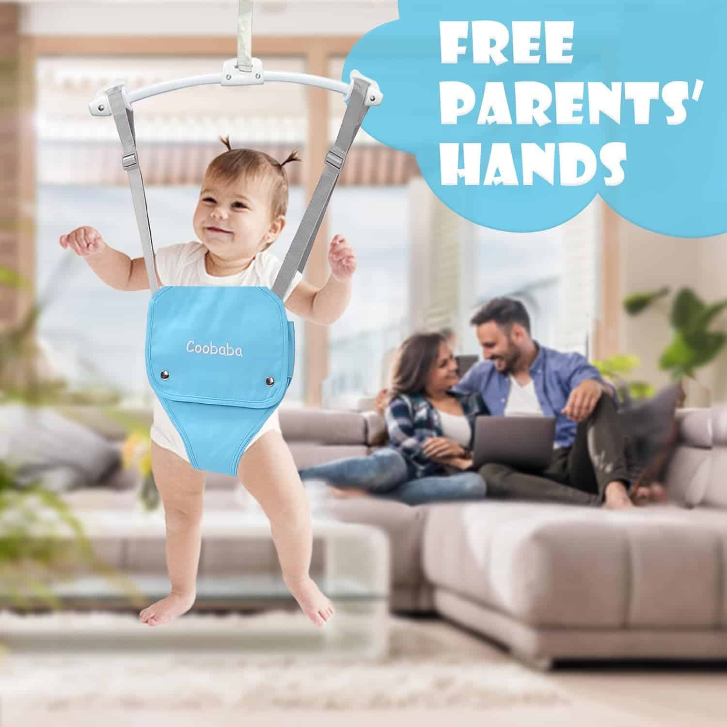 Saltador para bebés, Saltador de Puerta para Bebés con - Imagen 3