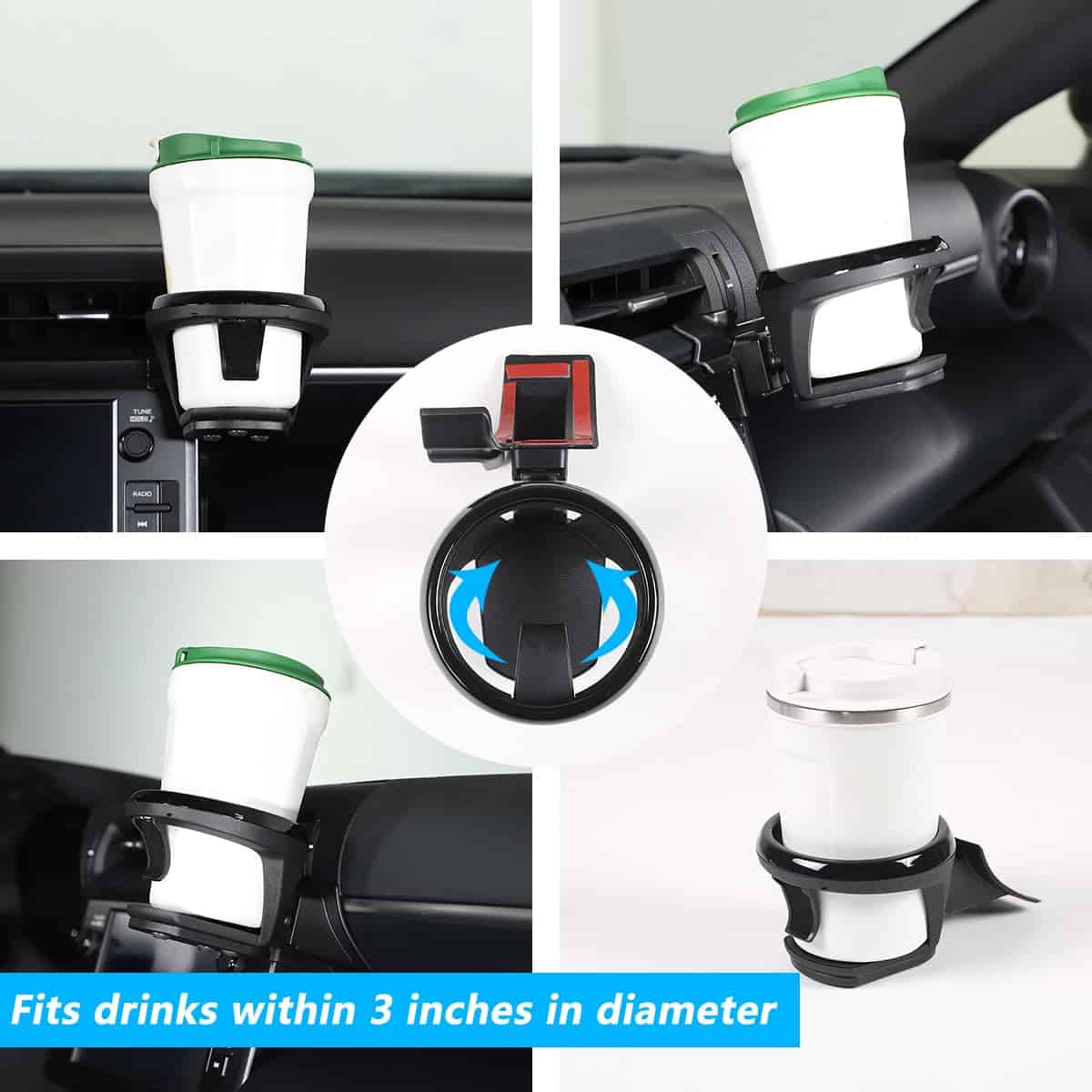 Portavasos para Automóvil Compatible con Subaru BRZ Toyota - Imagen 5