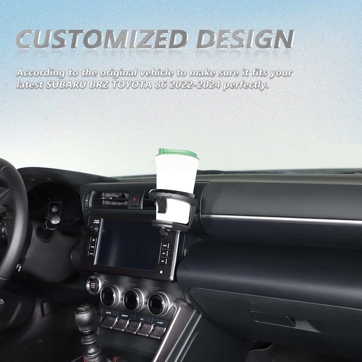 Portavasos para Automóvil Compatible con Subaru BRZ Toyota - Imagen 4