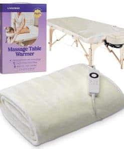 Cobertor de mesa de masajes de franela con 6 ajustes de