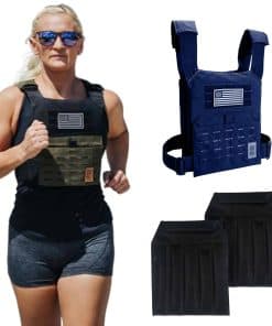 Chaleco con peso Unbrokenshop SPEED VEST para mujer, telas