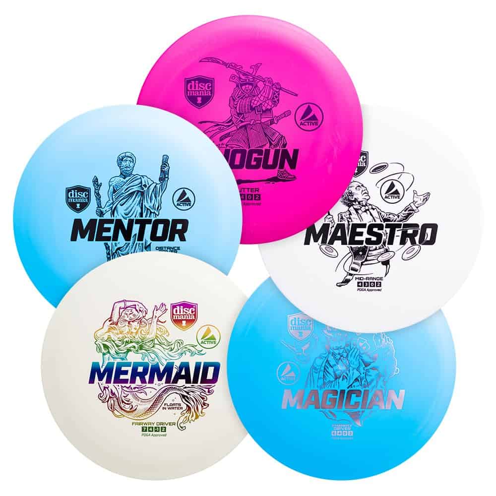 Set de Golf de Disco de 5 Discos | Juego de Discos de Golf