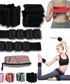 Pesas de muñeca y tobillo para hombre y mujer - perfectas