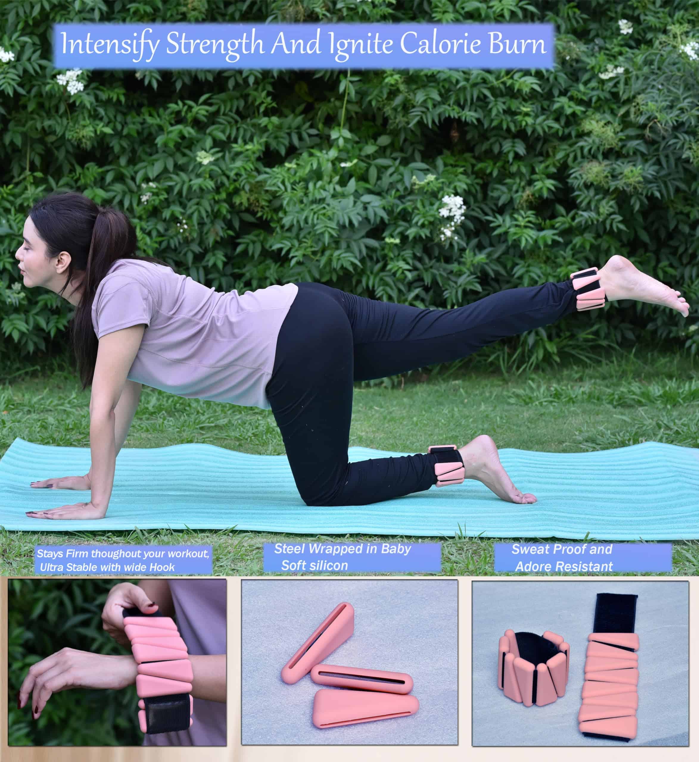 Pesas de muñeca y tobillo para hombre y mujer - perfectas - Imagen 3